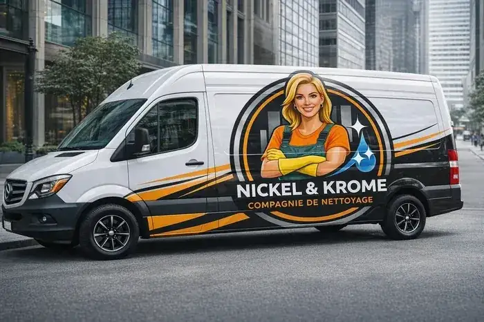 Fourgonnette Nickel & Krome en service
